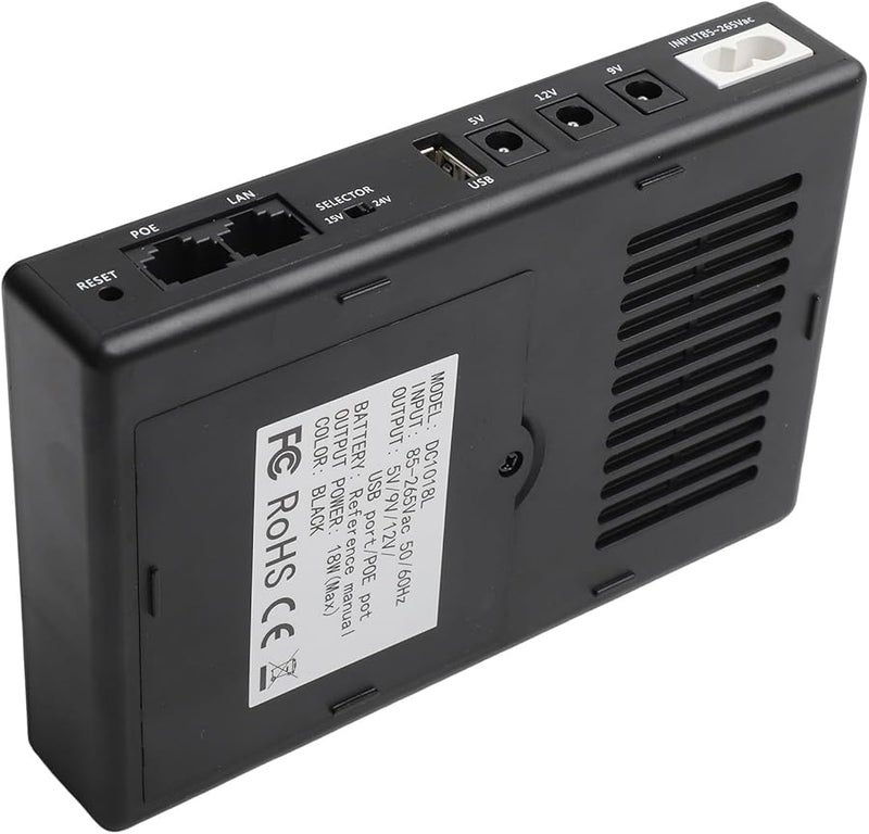 Backup DC UPS Power Supply 5V 9V 12V Uninterruptible Power System For Router Modem US Size - Image 5